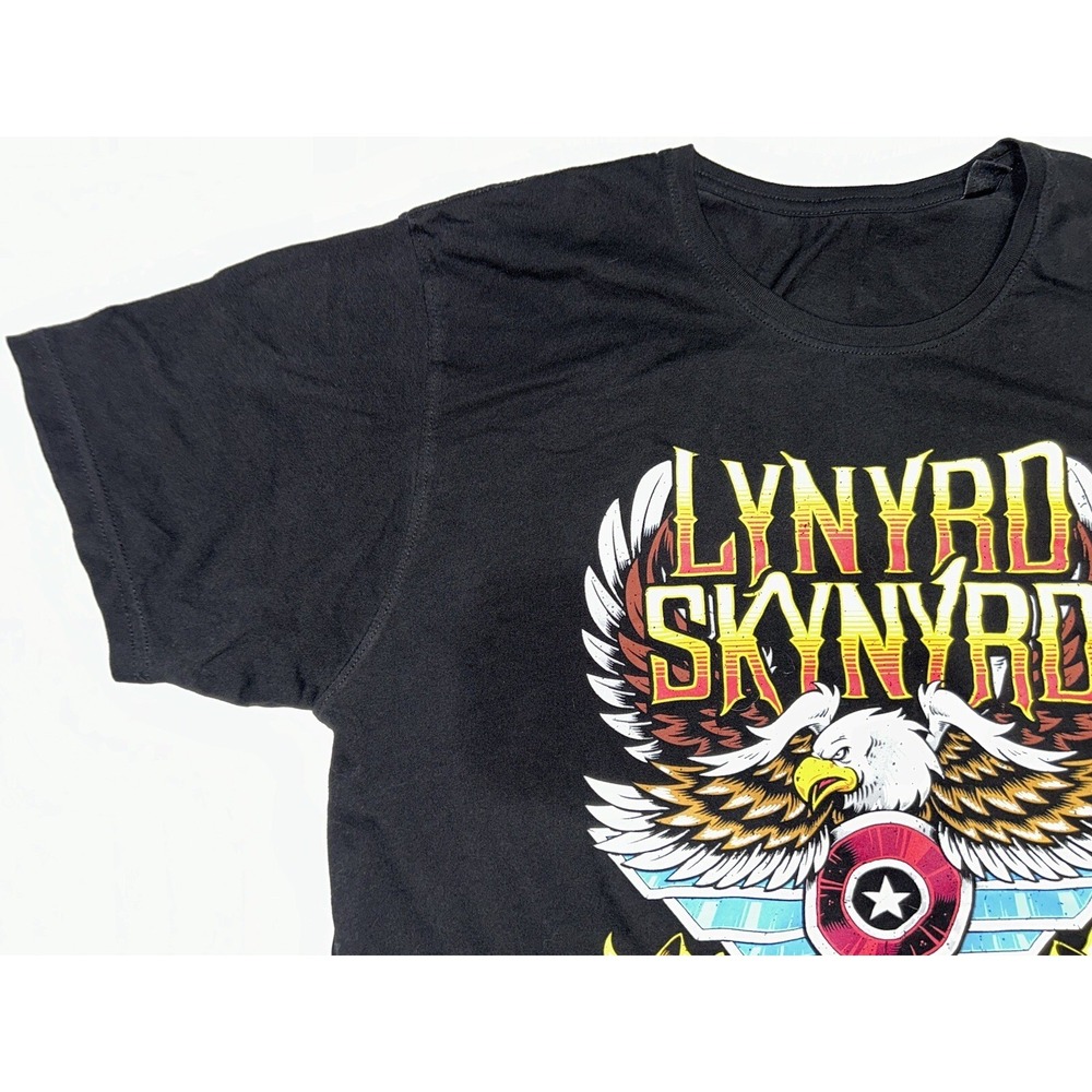 Lynyrd Skynyrd Southern Rock & Roll Slim Fit T-shirt Women's X-Large Black - Picture 5 of 12